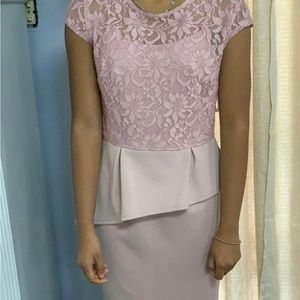 Light rose dress classy